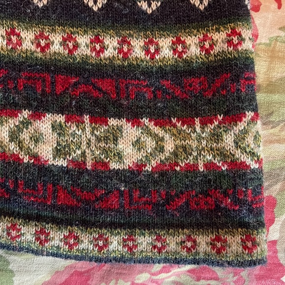 CABELLAS Size 2X NORDIC Ski Zipper Cardigan V-Neck Sweater Longline Cozy - Picture 13 of 16